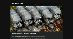 Desktop Screenshot of filmwork.cz